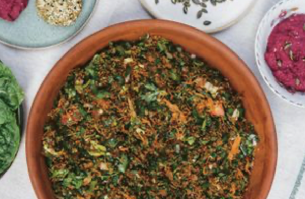 Yiayia Feyrouz's Levantine tabbouleh from Tokaçli, Türkye