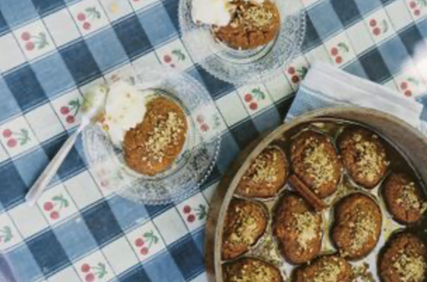 Yiayia Olga's honey biscuits (Melomakarona) from Thessaly