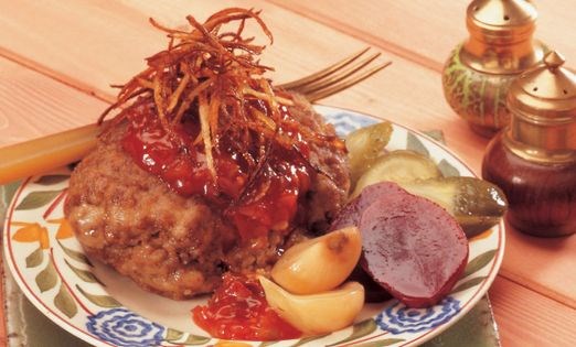 Yiddish haimesheh hamburgers