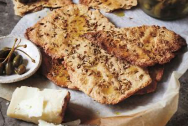 Yoghurt and fennel seed flatbread