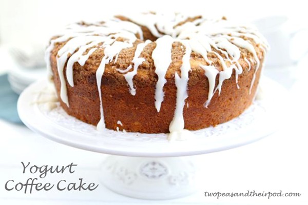 Yogurt coffee cake