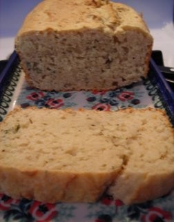 Yogurt herb bread