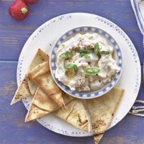 Yogurt, lemon and tahini dip