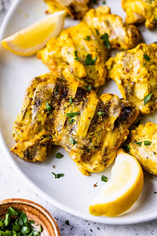 Yogurt-marinated chicken 
