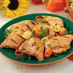 Yogurt-marinated chicken