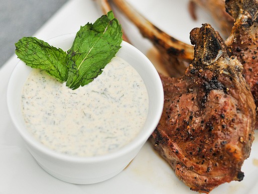Yogurt mint sauce