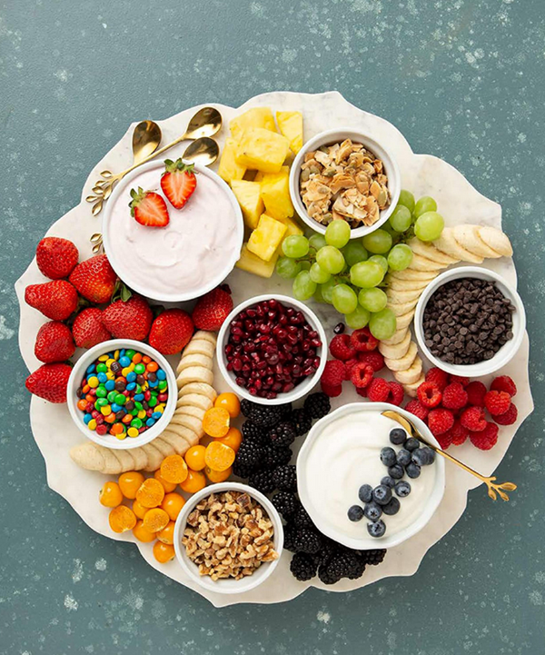 Yogurt parfait board