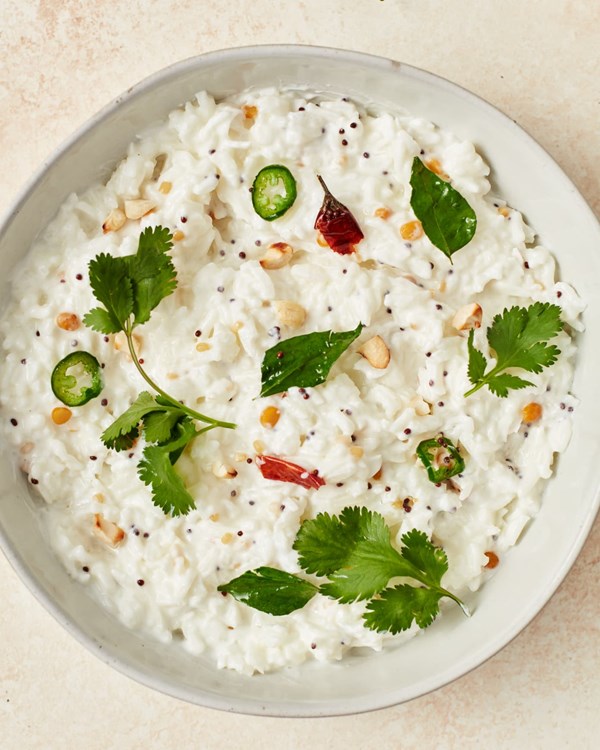 Yogurt rice