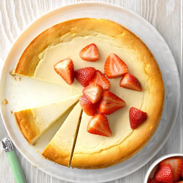 Yogurt-ricotta cheesecake