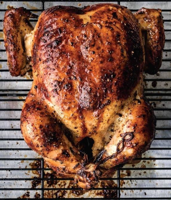Yogurt-roasted chicken