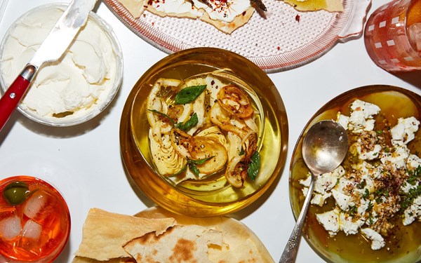 Your very own marinated artichoke hearts