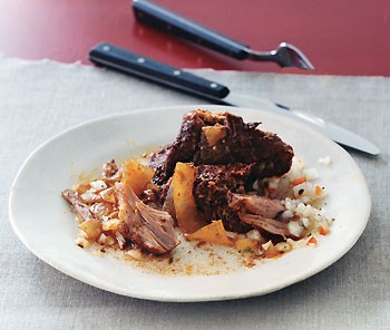 Yucatecan-style pork (Cochinita pibil)