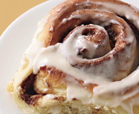 Yukon Gold cinnamon rolls