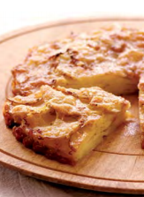 Yukon gold Gruyère galette