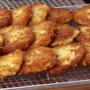 Yukon Gold potato pancakes