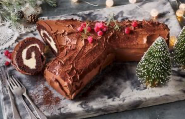 Yule log (Bûche de Noël)