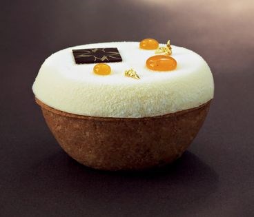 Yuzu & praline tarts