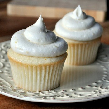 Yuzu coconut cupcakes