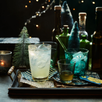 Yuzu, lemongrass and ginger syrup