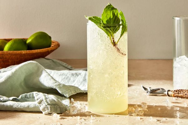 Yuzu-lime vodka swizzle from Christian Suzuki-Orellana