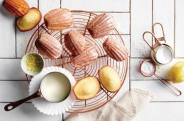 Yuzu madeleines