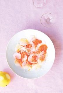 Yuzu-marinated salmon
