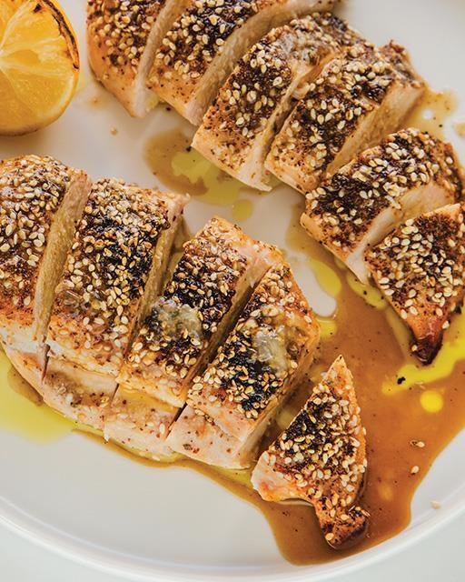 Za'atar & lemon roasted chicken