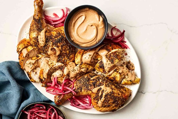 Za'atar chicken [Zachary Engel, Galit]