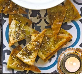 Za'atar croutons 