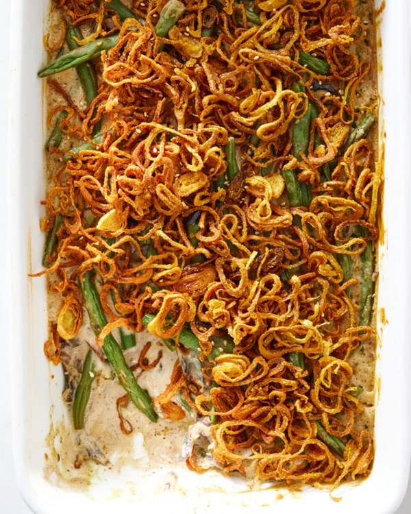 Za'atar green bean casserole 