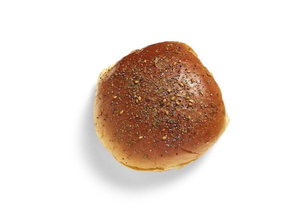 Za’atar-poppy buns