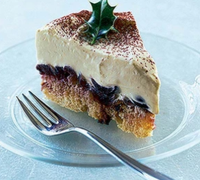 Zabaglione trifle slice