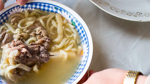 Zabaikal-style mutton noodle soup