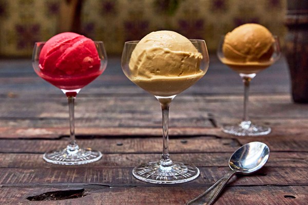 Zabaione ice cream