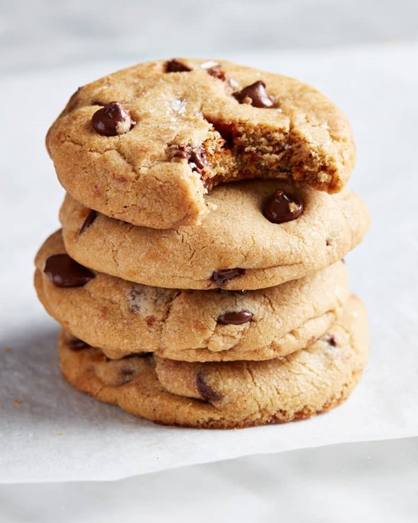 Zainab Storms’ brown butter salted caramel chocolate chip cookies