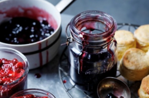 Zero-waste cherry pepperberry jam