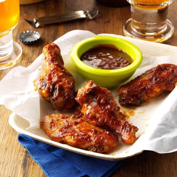 Zesty chicken wings