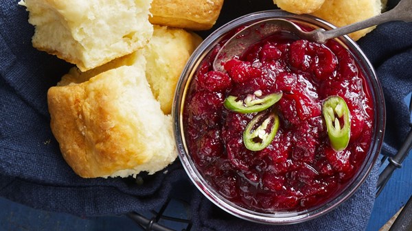 Zesty cranberries with a bit of spice