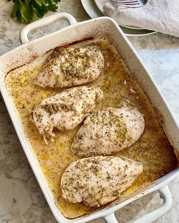 Zesty Greek chicken 