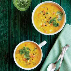 Zesty heirloom gazpacho