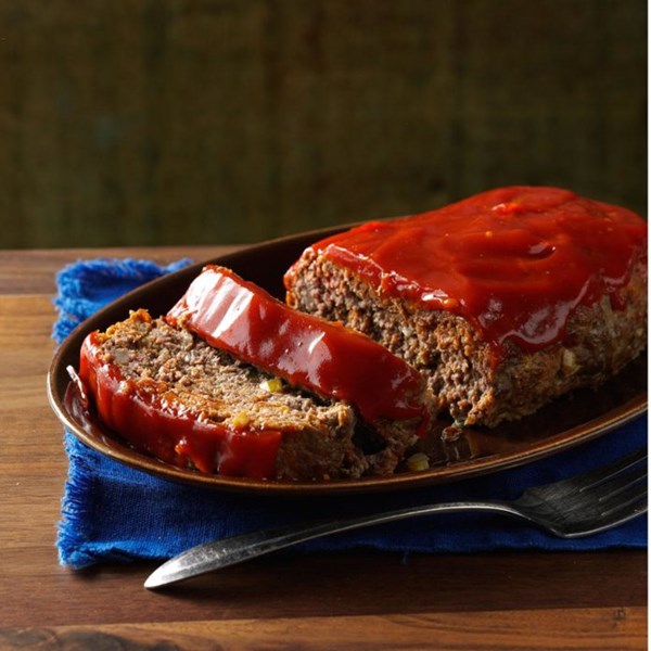 Zesty horseradish meat loaf