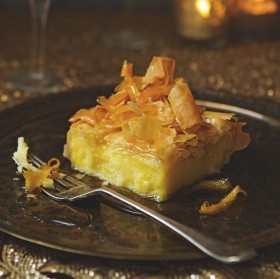 Zesty lemon bougatsa