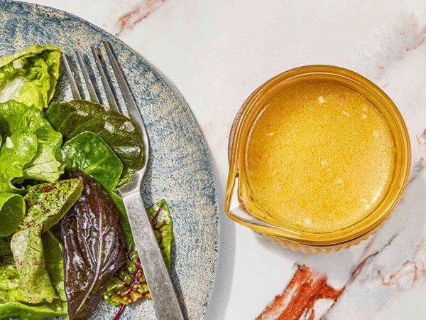 Zesty lemon vinaigrette