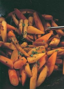 Zesty onion and peas