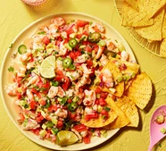 Zesty prawn & green chilli 'ceviche'