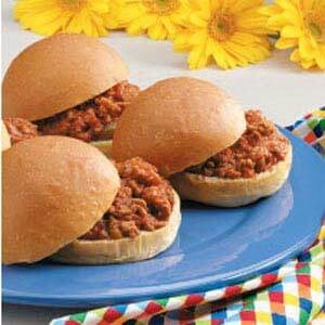 Zesty sloppy Joes 