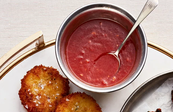 Zesty tomato dipping sauce