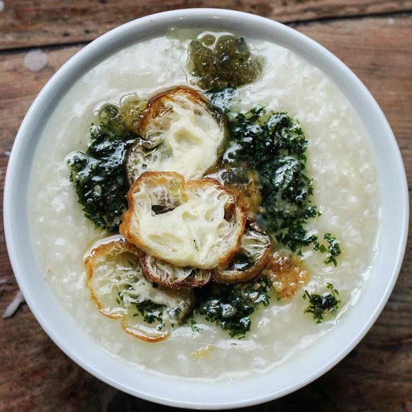 Zijun Meng and Ana Gonçalves’s Ta Ta Eatery congee