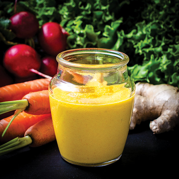 Zingy ginger dressing