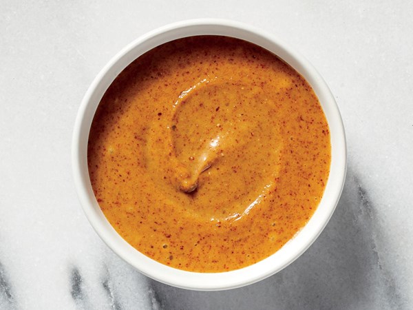 Zippy almond butter sauce